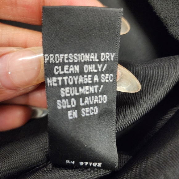 NWT Jill Stewart Women's Strapless Black & Green Mini Dress, Size 14 - Picture 7 of 13